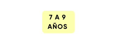 7 a 9 años